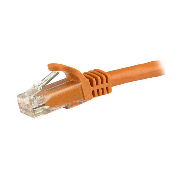 Startech Cable de red Cat6 Naranja 5m Snagless RJ45 Startech Cable de red Cat6 Naranja 5m Snagless RJ45
