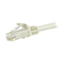 StarTech.com Cable de red Cat6 U/UTP 5m Blanco RJ-45 Snagless