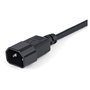 StarTech.com Cable de Extensión de Alimentación C14 a C13, 1m, 10A 125V, 18AWG, Alargador IEC-320-C14 a IEC-320-C13
