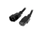 StarTech PXT1001M Cable de Extensión de Alimentación C14 a C13 de 1m