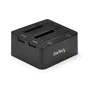 Startech SDOCK2U33 Docking Station de Doble Bahía para HDD/SSD SATA, Negro