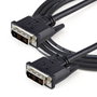 Startech DVI-D Cable de 2 m Macho a Macho Negro - 1920x1200 4.95 Gbps