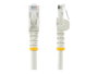 StarTech Cable Ethernet Cat6 2m RJ45 Blanco 10GbE Snagless Patch Cord UTP - N6PATC2MWH