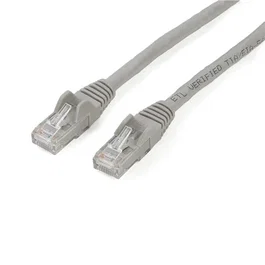 StarTech.com Cable de Red Gigabit Cat6 Ethernet RJ45 Snagless – 2m, Gris, U/UTP