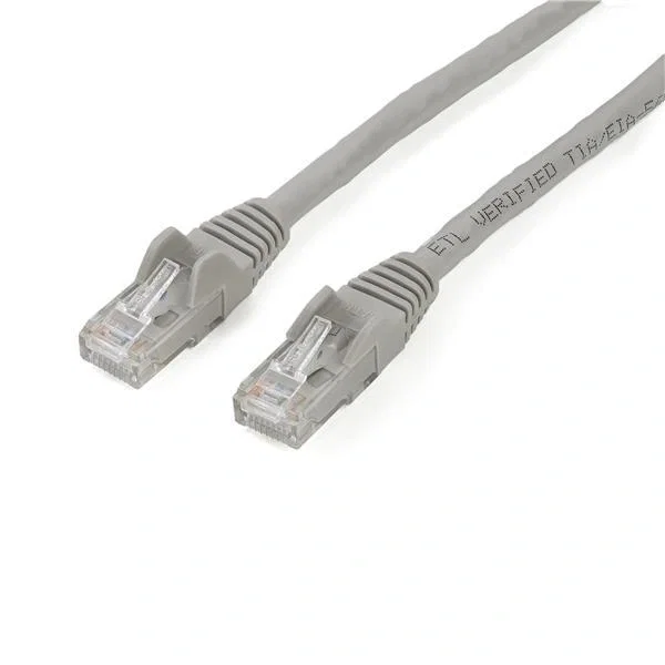 StarTech.com Cable de Red Gigabit Cat6 Ethernet RJ45 Snagless – 2m, Gris, U/UTP StarTech.com Cable de Red Gigabit Cat6 Ethernet RJ45 Snagless – 2m, Gris, U/UTP