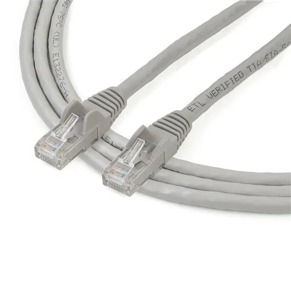StarTech Cable Ethernet Cat6 U/UTP 2m Gris Snagless StarTech Cable Ethernet Cat6 U/UTP 2m Gris Snagless