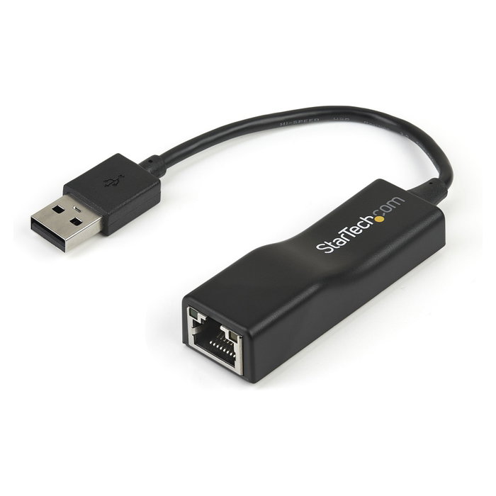 StarTech.com Adaptador USB 2.0 a RJ45 Ethernet 10/100 Mbps para Conectividad de Red StarTech.com Adaptador USB 2.0 a RJ45 Ethernet 10/100 Mbps para Conectividad de Red