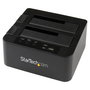 StarTech.com Duplicador USB 3.0/eSATA de Discos Duros de 2 Bahías para HDD/SSD SATA III de 2.5/3.5" - Estación de Acoplamiento Independiente, 1 Copia, Hasta 8 TB
