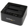 StarTech.com Duplicador USB 3.0/eSATA de Discos Duros de 2 Bahías para HDD/SSD SATA III de 2.5/3.5" - Estación de Acoplamiento Independiente, 1 Copia, Hasta 8 TB