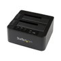 StarTech.com Duplicador Clonador de Disco Duro Standalone HDD SSD SATA 2.5" / 3.5" con Conexión USB 3.0 y eSATA para Copia sin Ordenador