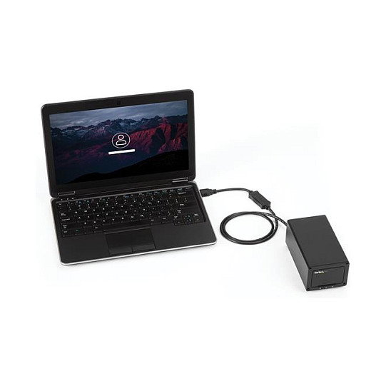 StarTech.com Cable Adaptador USB 3.0 a eSATA de 91 cm, 6 Gbps, Negro