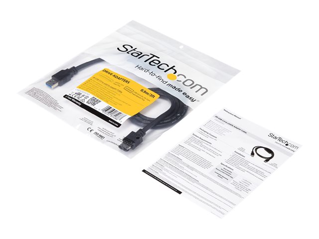 StarTech.com Cable Adaptador USB 3.0 a eSATA 6 Gbps (91 cm) para HDD y SSD StarTech.com Cable Adaptador USB 3.0 a eSATA 6 Gbps (91 cm) para HDD y SSD