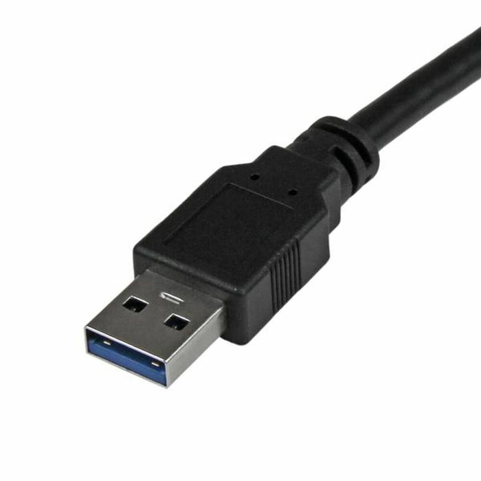 StarTech.com Cable Adaptador USB 3.0 a eSATA de 91 cm, 6 Gbps, Negro