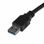 StarTech.com Cable Adaptador USB 3.0 a eSATA de 91 cm, 6 Gbps, Negro