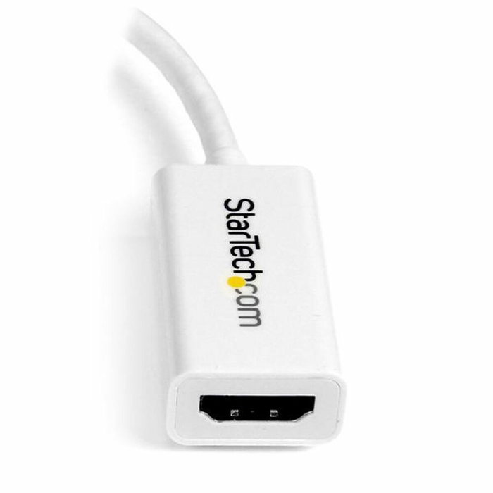 Startech Adaptador Mini DisplayPort a HDMI 4K @ 30Hz Blanco MDP2HD4KSW