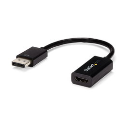 StarTech.com DP2HD4KS Adaptador DisplayPort a HDMI Activo 4K 30Hz Macho a Hembra 15cm