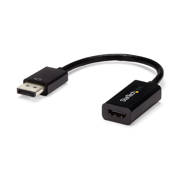 StarTech.com Adaptador DisplayPort a HDMI Activo 4K DP2HD4KS Negro StarTech.com Adaptador DisplayPort a HDMI Activo 4K DP2HD4KS Negro