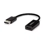 StarTech.com Adaptador DisplayPort a HDMI Activo 4K DP2HD4KS Negro