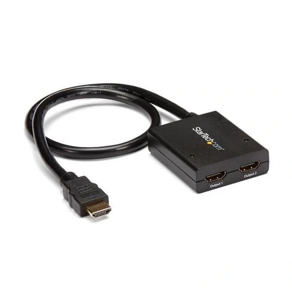 StarTech ST122HD4KU Splitter HDMI 2 Puertos 4K 30Hz Alimentado por USB StarTech ST122HD4KU Splitter HDMI 2 Puertos 4K 30Hz Alimentado por USB