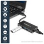 StarTech.com ST3300GU3B Hub USB 3.2 Gen 1 con Ethernet Gigabit y 3 Puertos USB, Aluminio, Negro