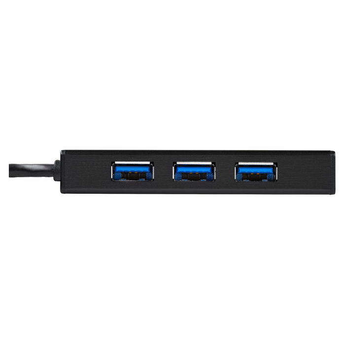 StarTech.com ST3300GU3B Hub USB 3.2 Gen 1 con Ethernet Gigabit y 3 Puertos USB, Aluminio, Negro StarTech.com ST3300GU3B Hub USB 3.2 Gen 1 con Ethernet Gigabit y 3 Puertos USB, Aluminio, Negro