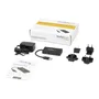 StarTech Hub USB 3.2 Gen 1 con Ethernet Gigabit y 3 puertos USB, Negro