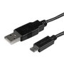 Startech Cable USB 2.0 de USB A a Micro-USB B de 1m, Negro USBAUB1MBK