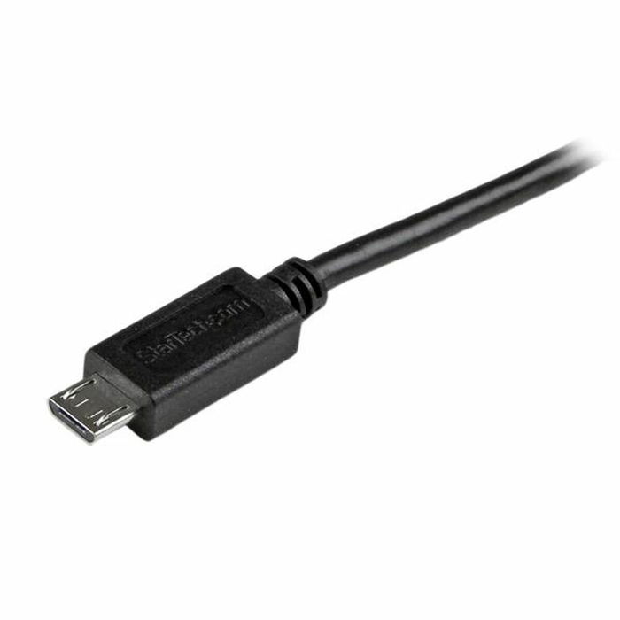 Cable USB a micro USB Startech FBA_USBAUB1MBK Negro 1 m