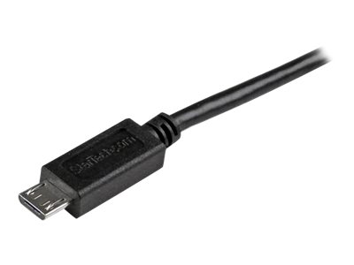 StarTech.com Cable USB A a Micro USB B de 0.5m (50 cm) para Carga y Sincronización, Negro StarTech.com Cable USB A a Micro USB B de 0.5m (50 cm) para Carga y Sincronización, Negro