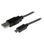StarTech Cable USB A a Micro-USB B Delgado 0,5m Negro