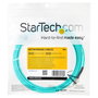 StarTech.com Cable de fibra óptica OM3 LC/LC de 5m, Turquesa