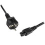 Startech.com Cable Alimentación Schuko UE a C5 para Portátil 1m Negro PXTNB2SEU1M