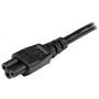 StarTech Cable de Alimentación Schuko CEE7 a C5 de 1m