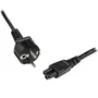 StarTech Cable de Alimentación Schuko CEE7 a C5 de 1m