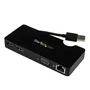 StarTech.com USB3SMDOCKHV Replicador de Puertos USB 3.0 con HDMI y VGA Negro
