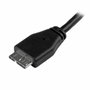Startech Cable USB A a Micro-USB B Delgado de 15 cm USB 3.2 Gen 1 Negro