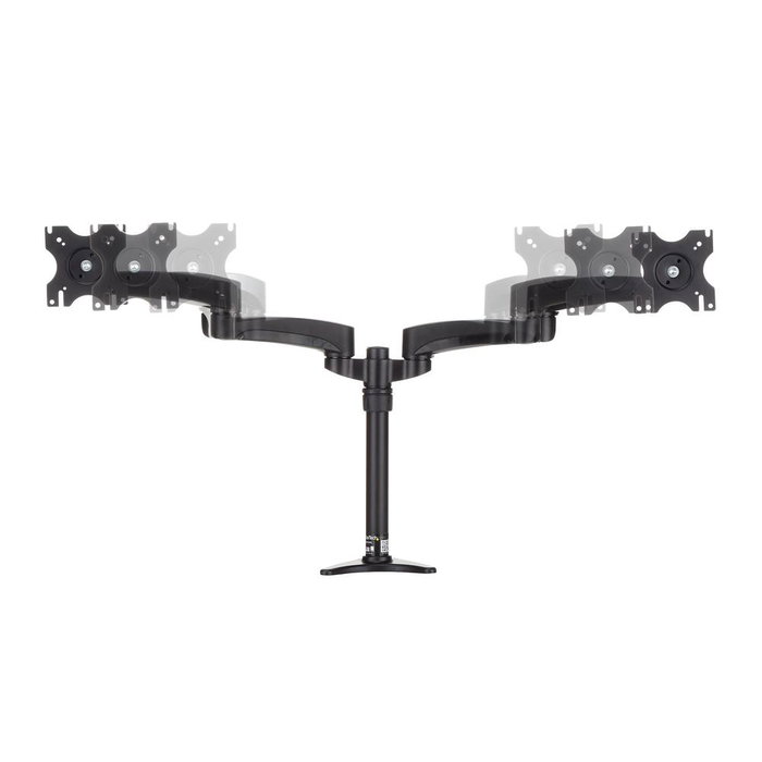 StarTech.com Soporte para Dos Monitores con Brazos Articulados ARMDUAL Negro