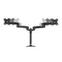 StarTech.com Soporte para Dos Monitores con Brazos Articulados ARMDUAL Negro