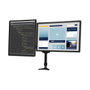 StarTech.com Soporte Brazo Articulado Dual para 2 Monitores, 13.6 kg, 12 a 24 Pulgadas, VESA 100x100, Abrazadera Escritorio, Negro