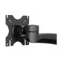 StarTech.com Soporte Brazo Articulado Dual para 2 Monitores, 13.6 kg, 12 a 24 Pulgadas, VESA 100x100, Abrazadera Escritorio, Negro