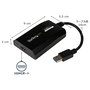 StarTech Adaptador USB 3.0 a HDMI Video 1080p Certificado DisplayLink para Mac y PC, 1920x1200 Pixeles, USB Tipo A, Negro