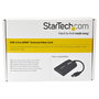 StarTech Adaptador USB 3.0 a HDMI Video 1080p Certificado DisplayLink para Mac y PC, 1920x1200 Pixeles, USB Tipo A, Negro