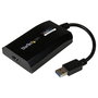 StarTech Adaptador USB 3.0 a HDMI Video 1080p Certificado DisplayLink para Mac y PC, 1920x1200 Pixeles, USB Tipo A, Negro