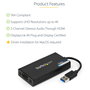 StarTech.com Adaptador Gráfico Externo USB 3.0 a HDMI UltraHD 4K 30Hz