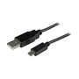 StarTech.com Cable USB 2.0 Micro USB Macho a USB A Macho, 15 cm (0.15 m), Negro, Conectores Rectos