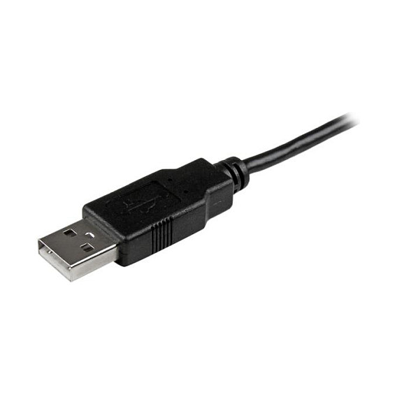 StarTech.com Cable USB 2.0 Micro USB Macho a USB A Macho, 15 cm (0.15 m), Negro, Conectores Rectos