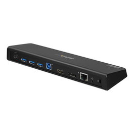 Startechcom USB3Dockhdpc Docking Station 9 en 1 con USB 3.0, HDMI, DisplayPort, Ethernet para Windows y MacOS