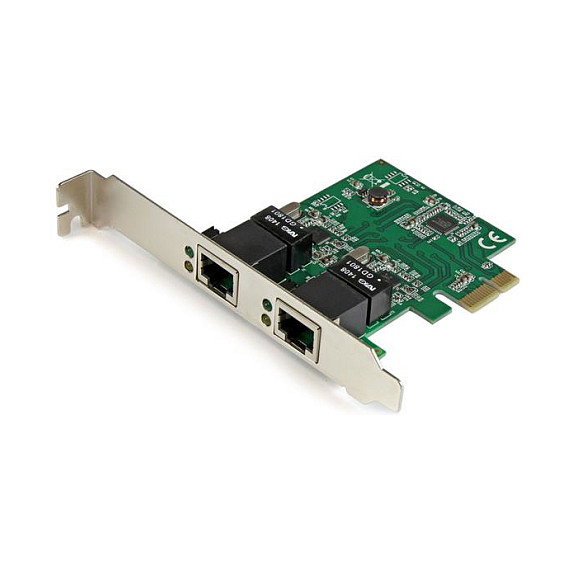 StarTech.com Adaptador Tarjeta de Red NIC PCI Express de 2 Puertos Gigabit Ethernet RJ45 ST1000SPEXD4 StarTech.com Adaptador Tarjeta de Red NIC PCI Express de 2 Puertos Gigabit Ethernet RJ45 ST1000SPEXD4
