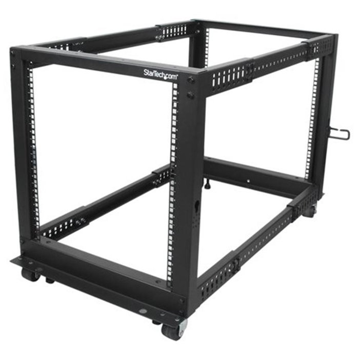 StarTech Rack Abierto de 4 Columnas 12U con Profundidad Ajustable StarTech Rack Abierto de 4 Columnas 12U con Profundidad Ajustable