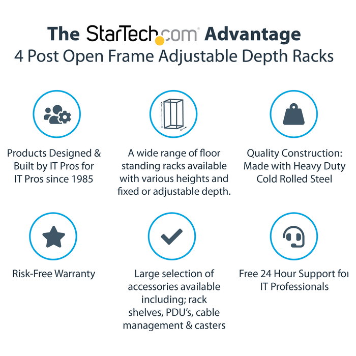 Armario Rack Mural Startech 4POSTRACK12U